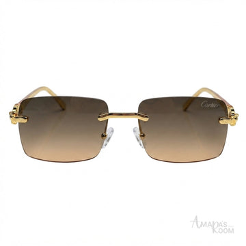 Cartier Sunglasses Panthère Gradient Brown - View 1