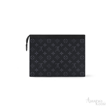 Louis Vuitton Pochette Voyage MM – Black - View 1