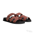 Hermès Chypre Sandals – Rose Antique - View 1