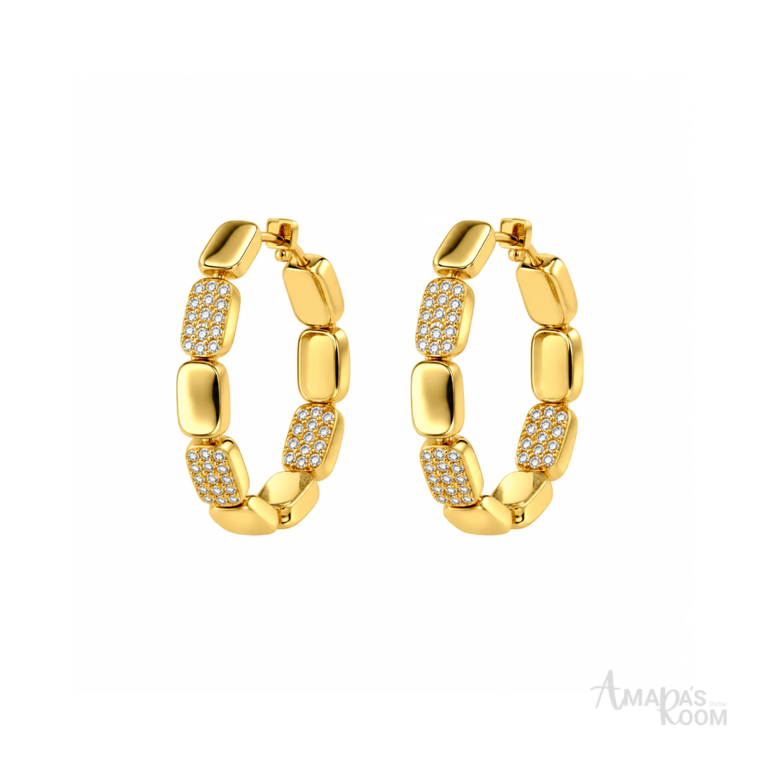 APM Monaco Gold & Diamond Set