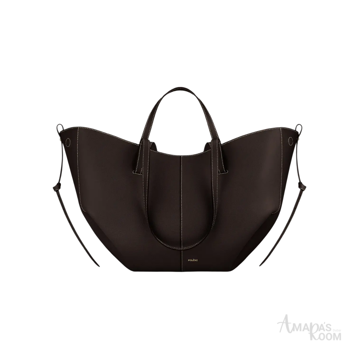 Polène Cyme Tote Bag – Ebony - View 1