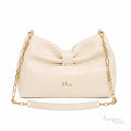 Dior Bow Shoulder Bag – White - View 1