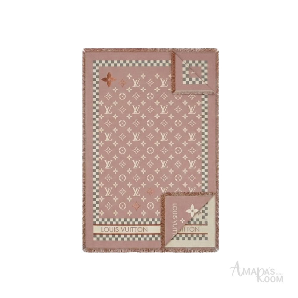 Louis Vuitton Scarf | Monogram Heart Beige Rose