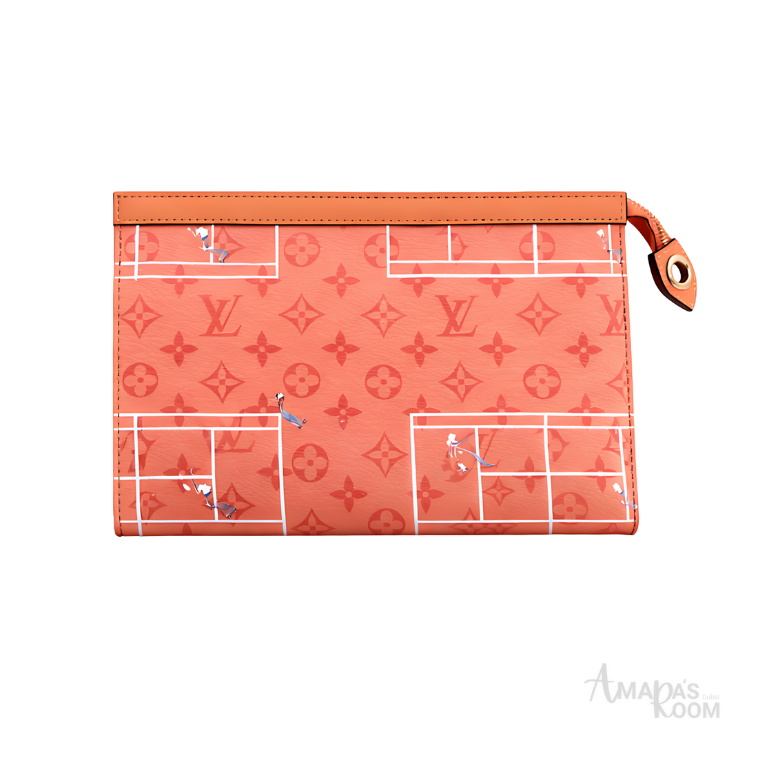 Louis Vuitton Pouch | Louis Vuitton Reddish Focus Design - View 1