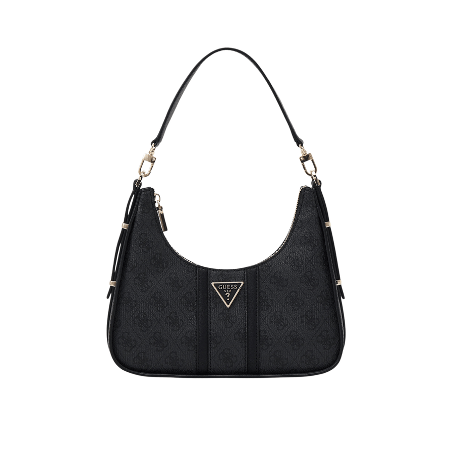 Guess Bag | Noreen Top Zip Shoulder Bag Black