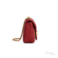 Coach Quilted Tabby Bag – Burgundy - View 3