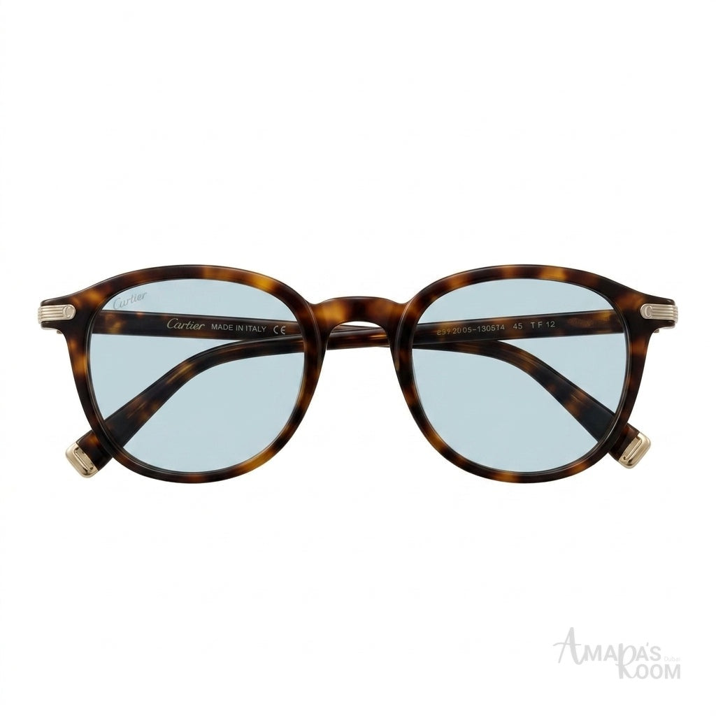 Cartier Sunglasses Tortoiseshell Acetate – Light Tinted - View 1