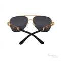 Cartier Sunglasses – Black & Gold-Tone - View 3