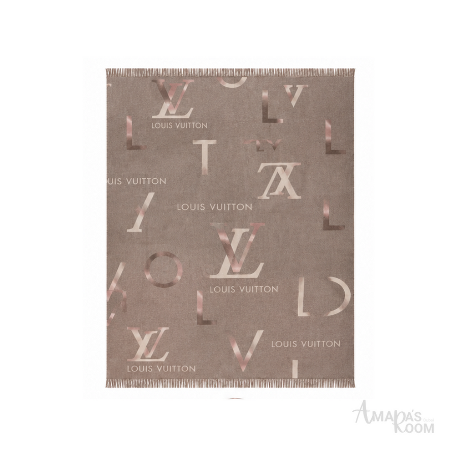 Louis Vuitton | Split Shawl Brown - View 1