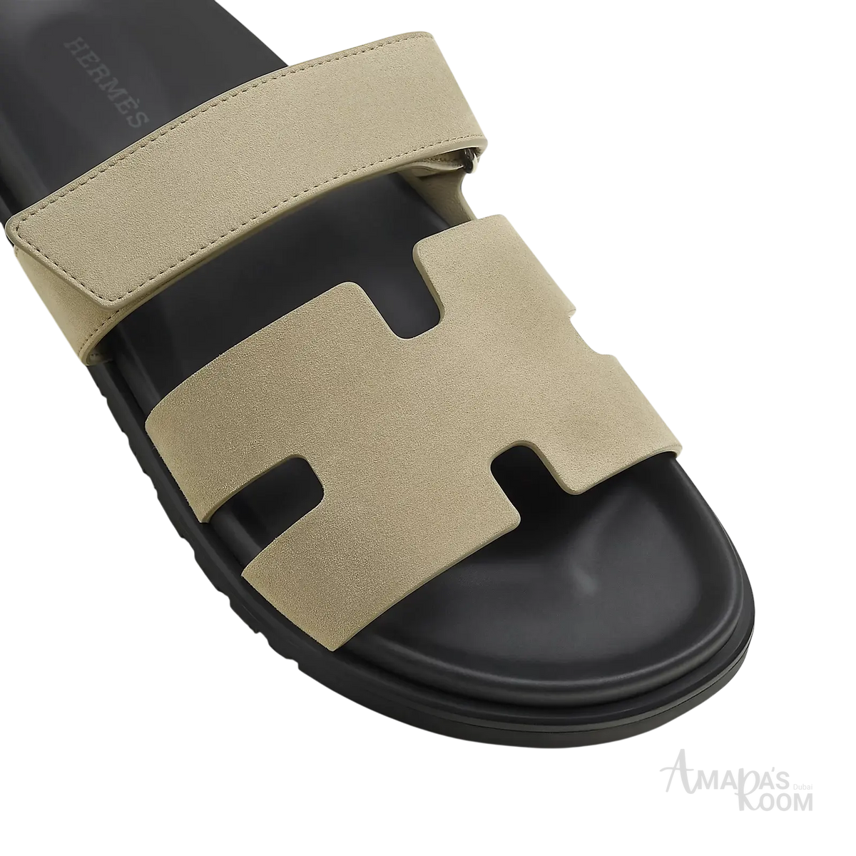 Hermès Chypre Sandals – Vert Mosaique - View 2