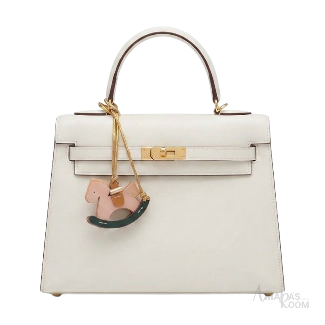 Hermès Kelly Sellier Bag – White - View 1