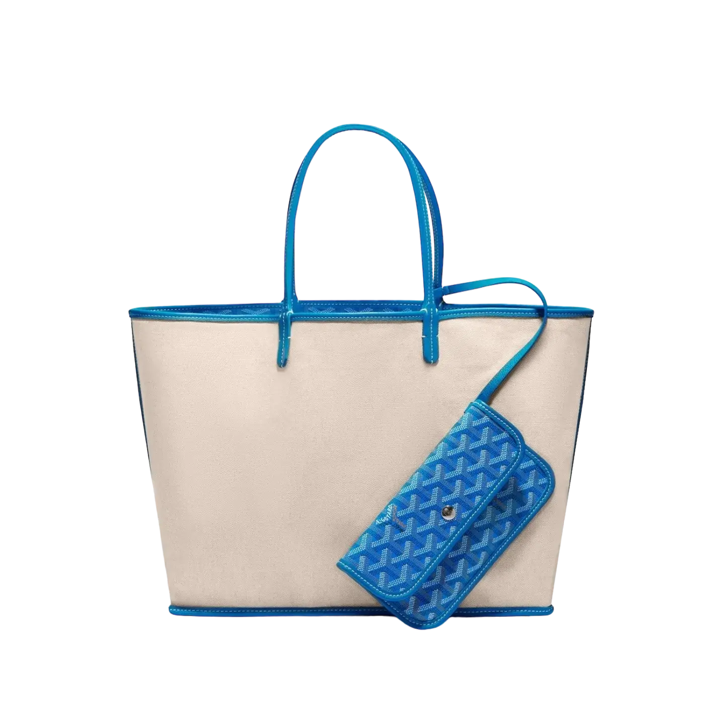 Goyard Saint Louis Tote Bag – Sky Blue - View 2