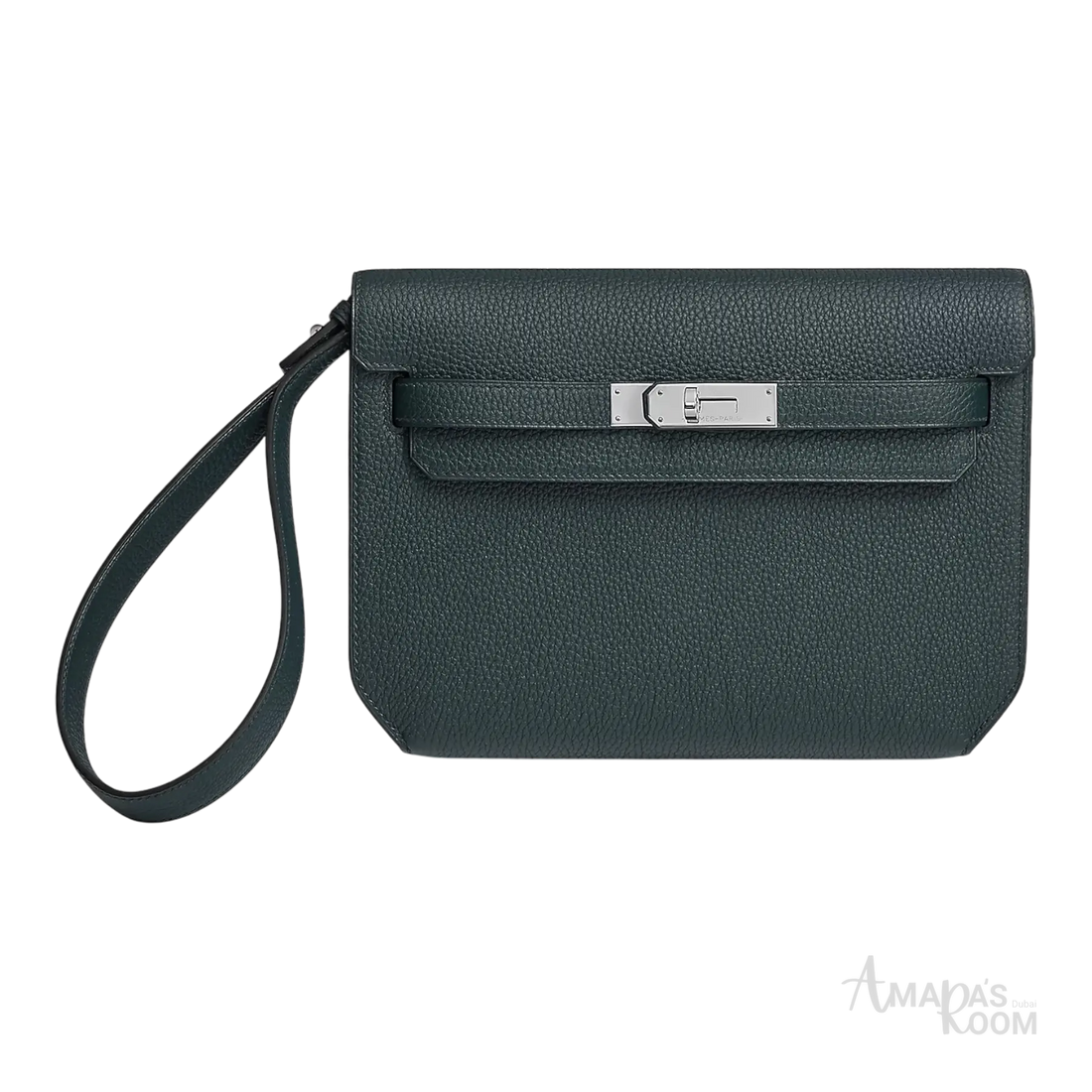 Hermès Depeche 25 Pouch – Bleu Océan - View 1