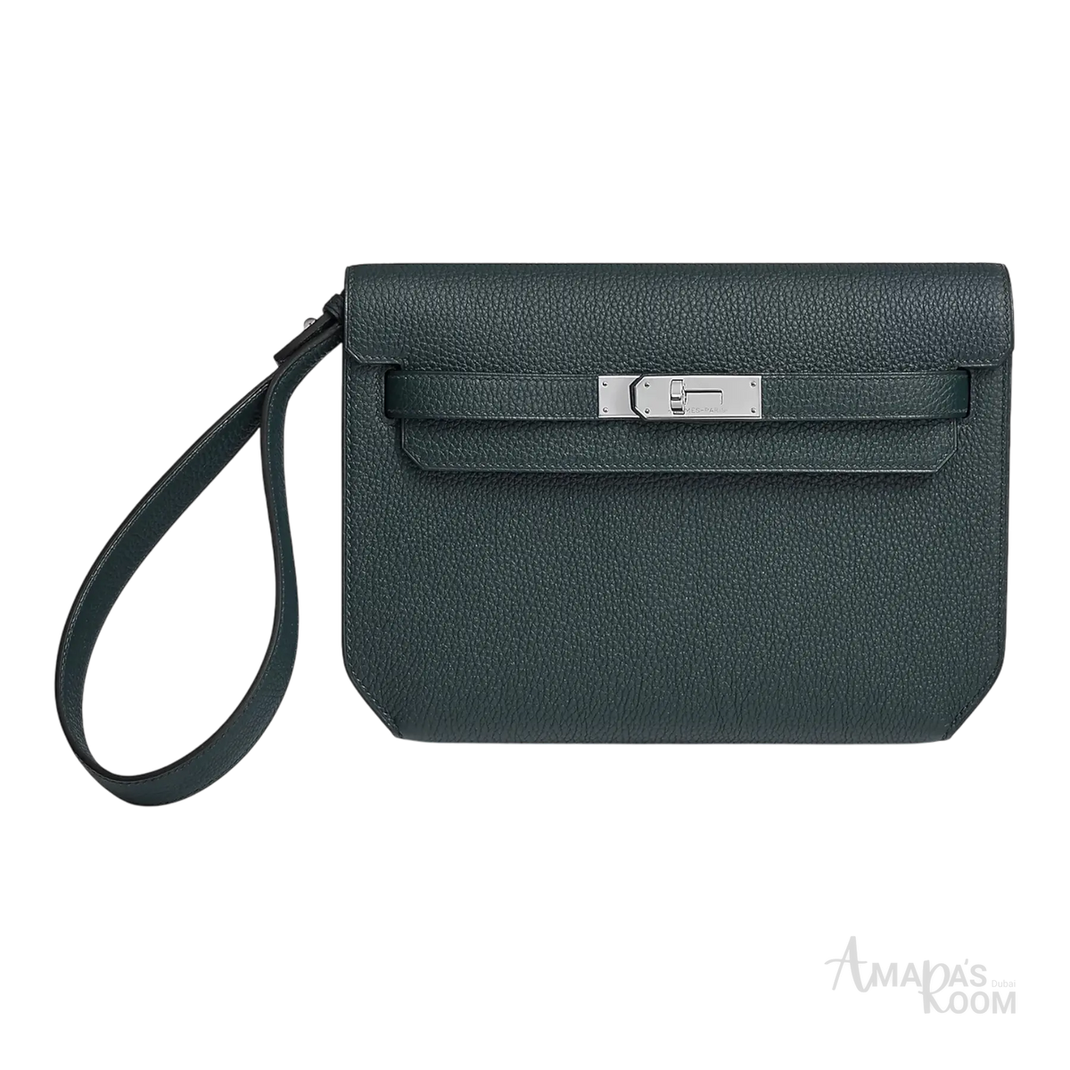 Hermès Depeche 25 Pouch – Bleu Océan - View 1