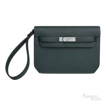 Hermès Depeche 25 Pouch – Bleu Océan - View 1