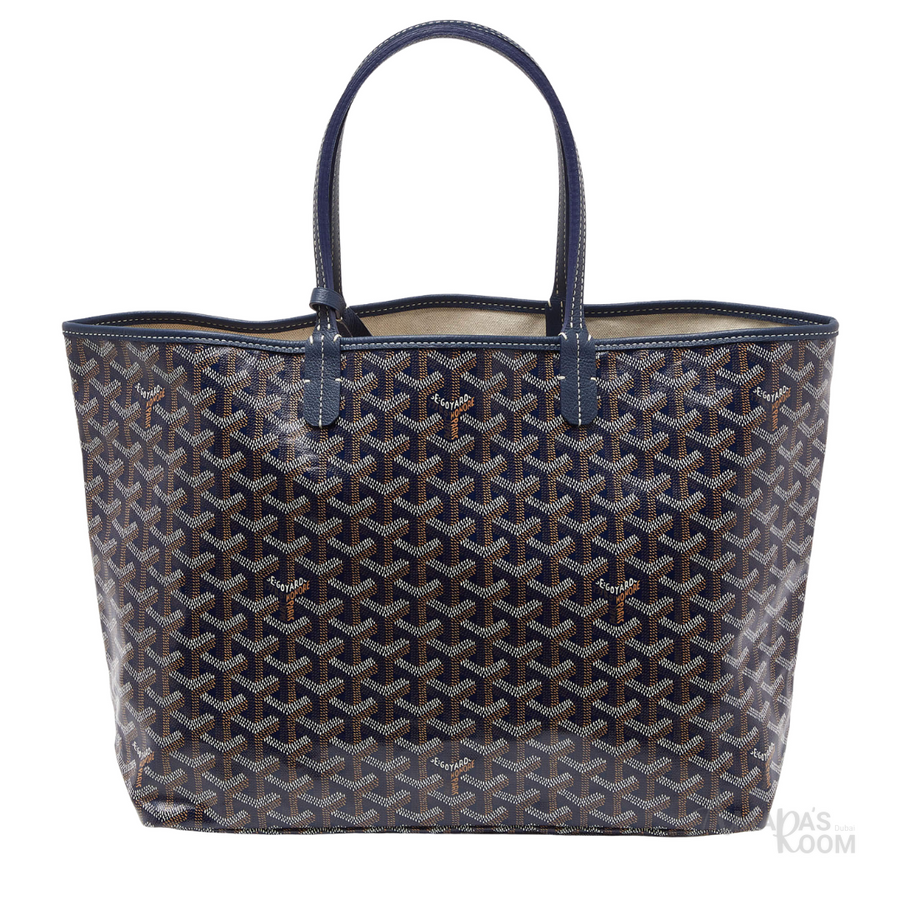 Goyard Goyardine Coated Bag – Blue - View 1