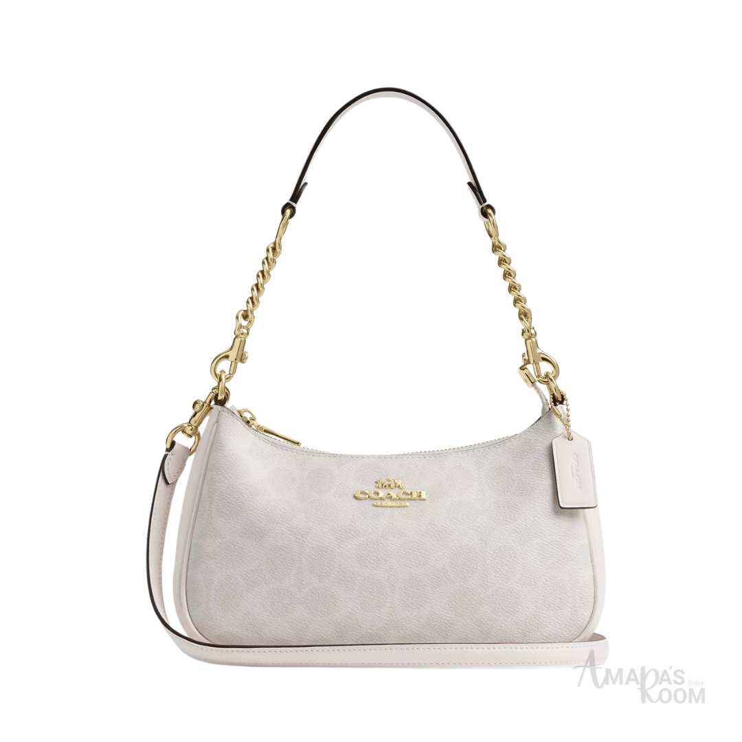 Coach Teri Shoulder Bag – Sky White - View 1