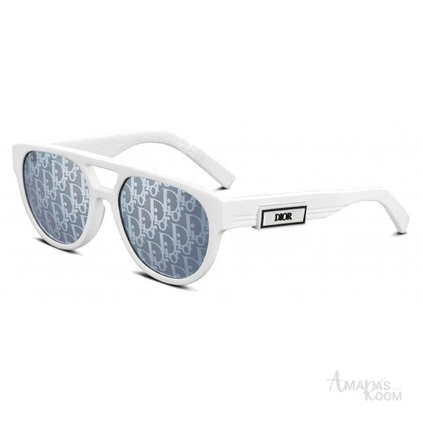 Dior Sunglasses B23 S25 – White Acetate - View 1