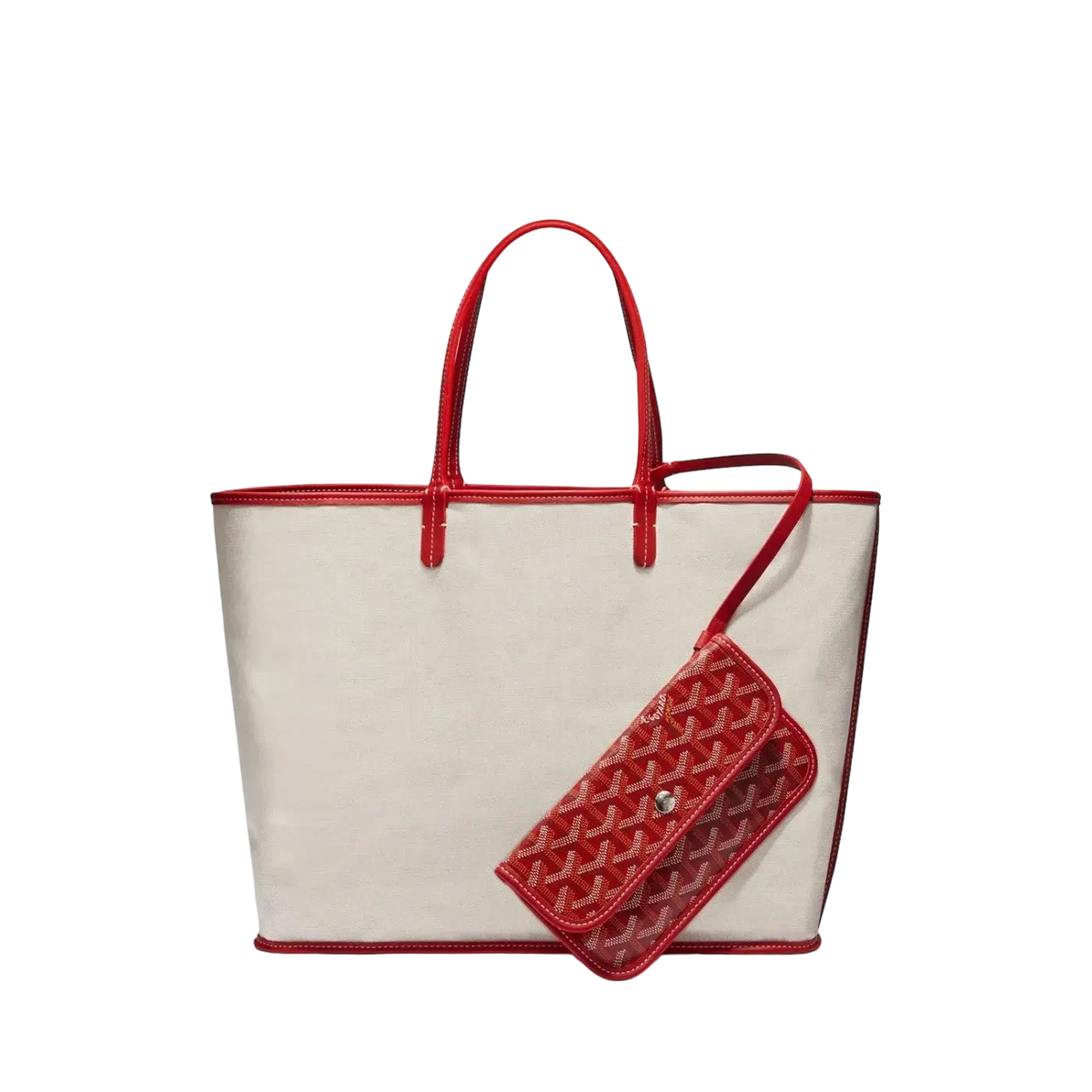 Goyard Saint Louis Tote Bag – Red - View 2