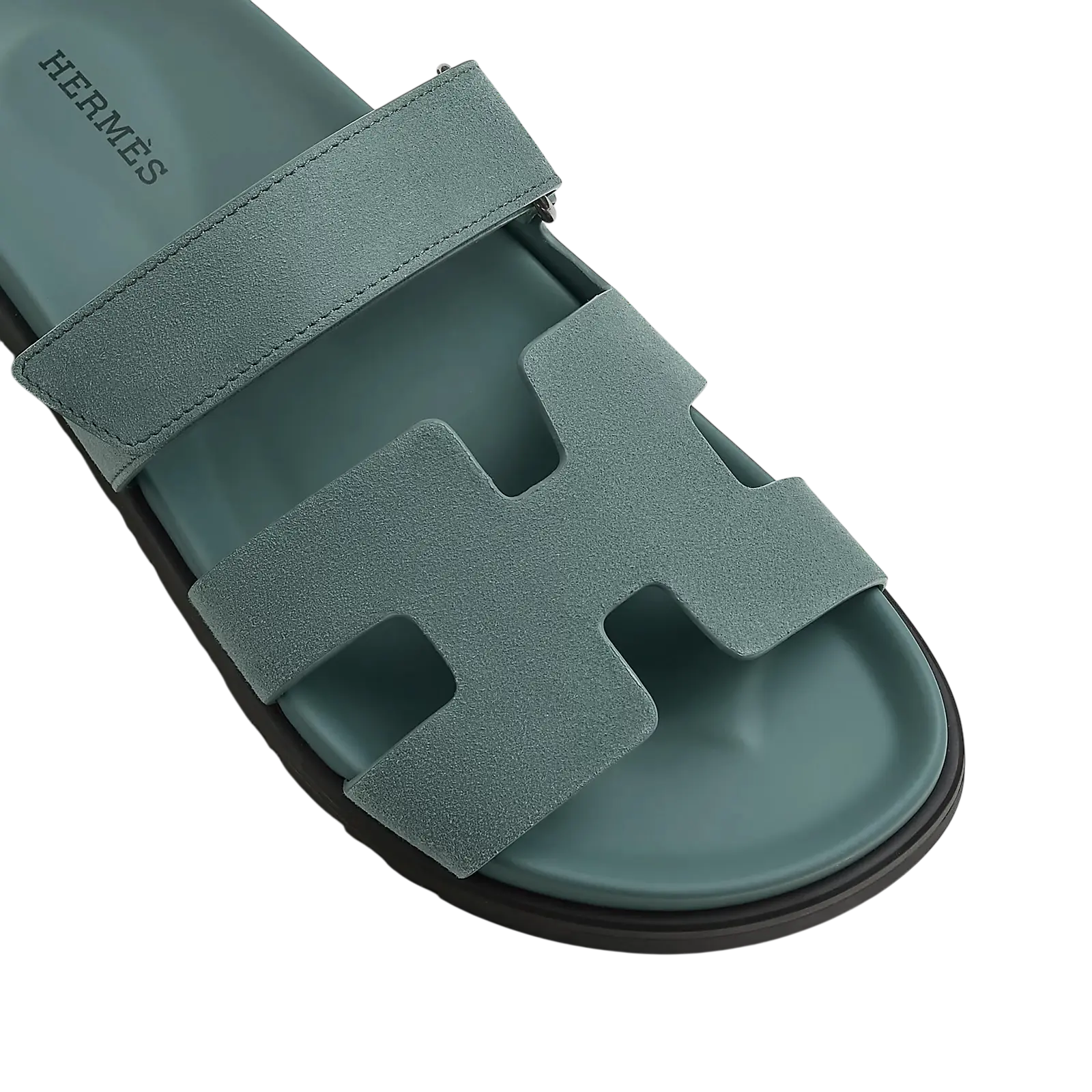 Hermès Chypre Sandals – Bleu Tonerre - View 2