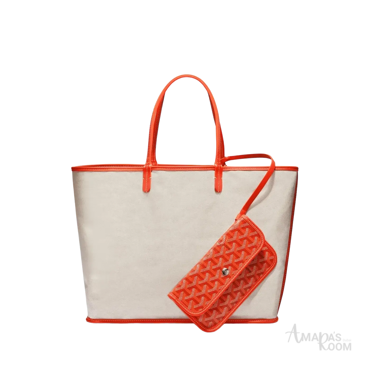 Goyard Saint Louis Tote Bag – Orange - View 2
