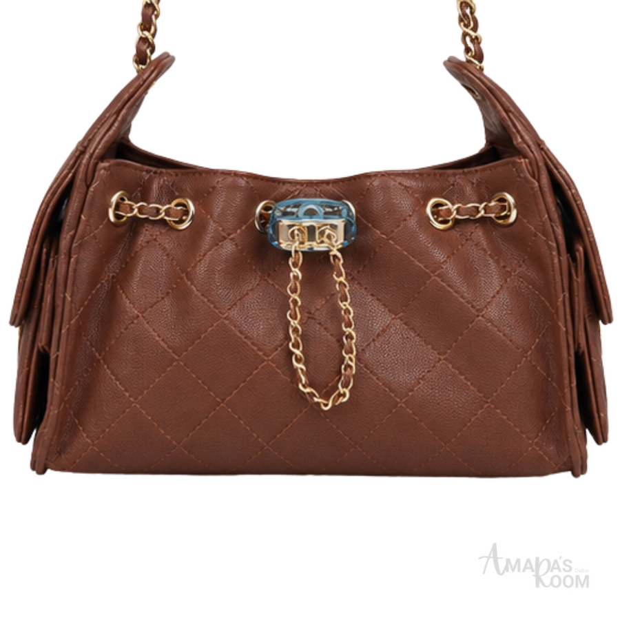 Chanel Bag | Chanel 25 Small Handbag (also referred to as the 25 Hobo Bucket bag) – Brown (Caramel – Tan)