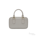 Miu Miu Arcadie Leather Bag – Grey - View 4