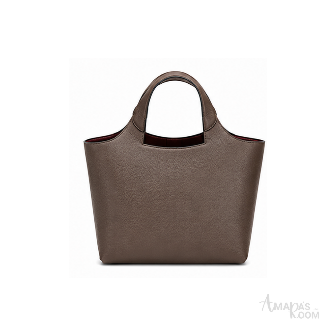 Tod's T Timeless Leather Tote Bag – Brown - View 4