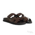 Hermès Chypre Sandals – Écorce - View 1