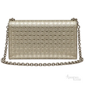 CHRISTIAN DIOR Bag | Lady Dior Croisière Wallet on Chain (WOC) – Champagne Gold – Metallic Gold