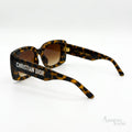 Dior Tortoiseshell Sunglasses – Gold-Tone Detail - View 1