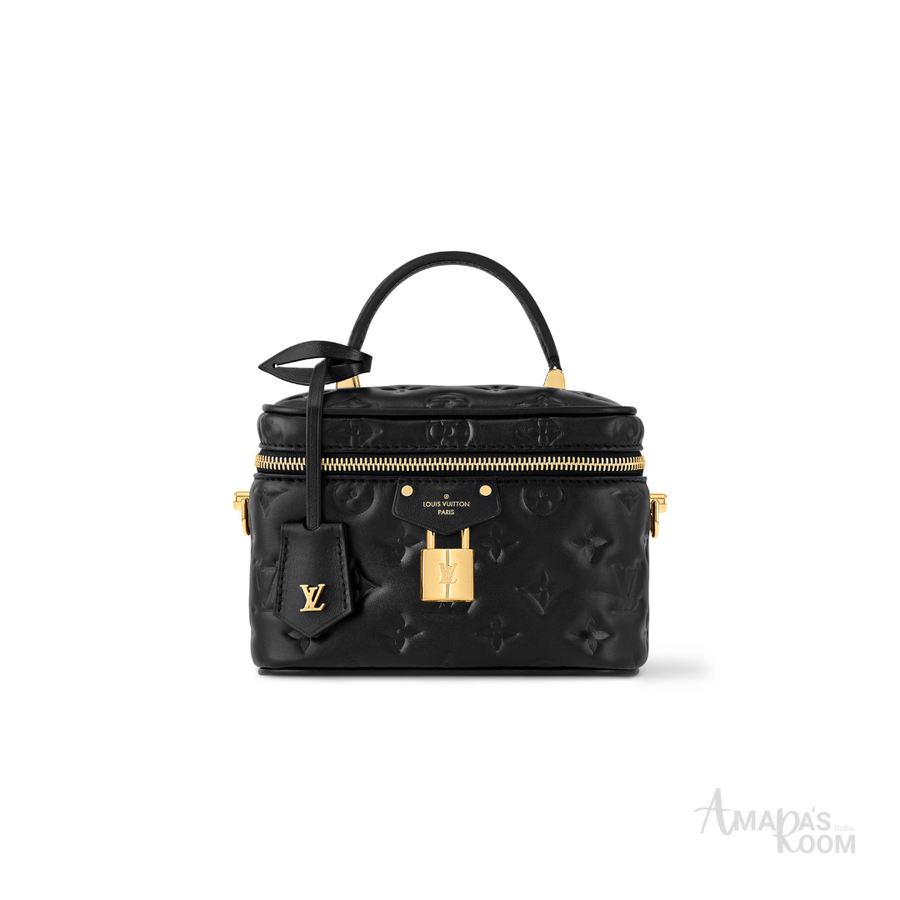 Louis Vuitton Vanity PM Handbag – Black - View 1