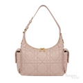 Dior Lovera Joe Lambskin Shoulder Bag – Beige - View 1