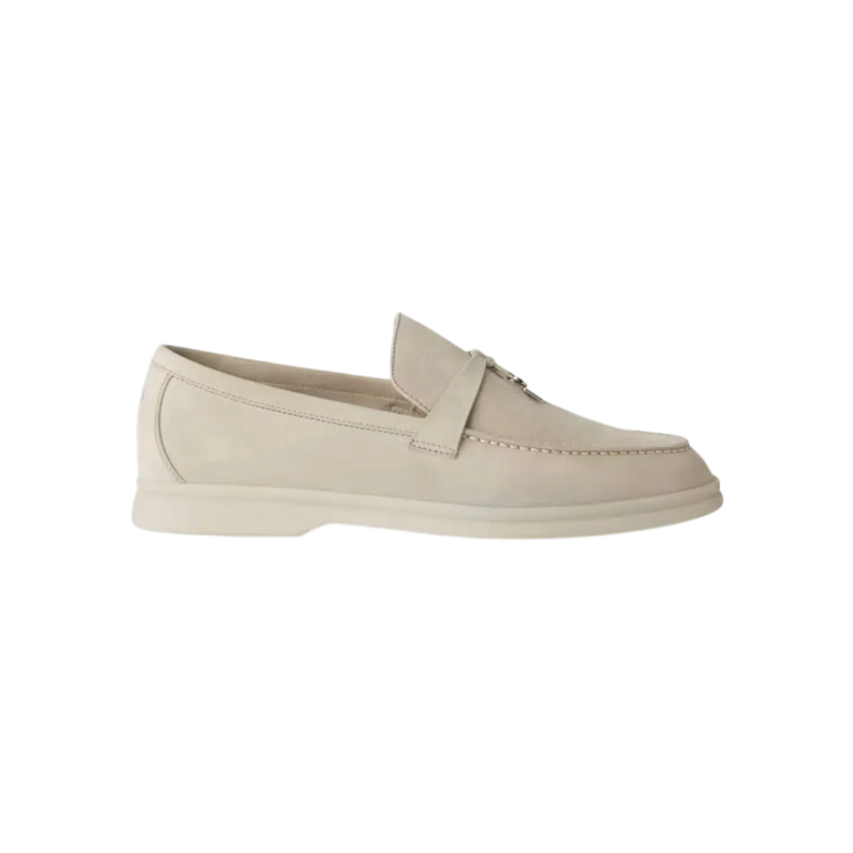 Loro Piana Summer Charms Loafers – Powder Pearl - View 2