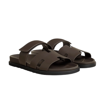 Hermès Chypre Sandals – Ecorce - View 1