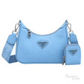 Prada Bag | Re-Edition 2005 Shoulder Bag – Light Blue