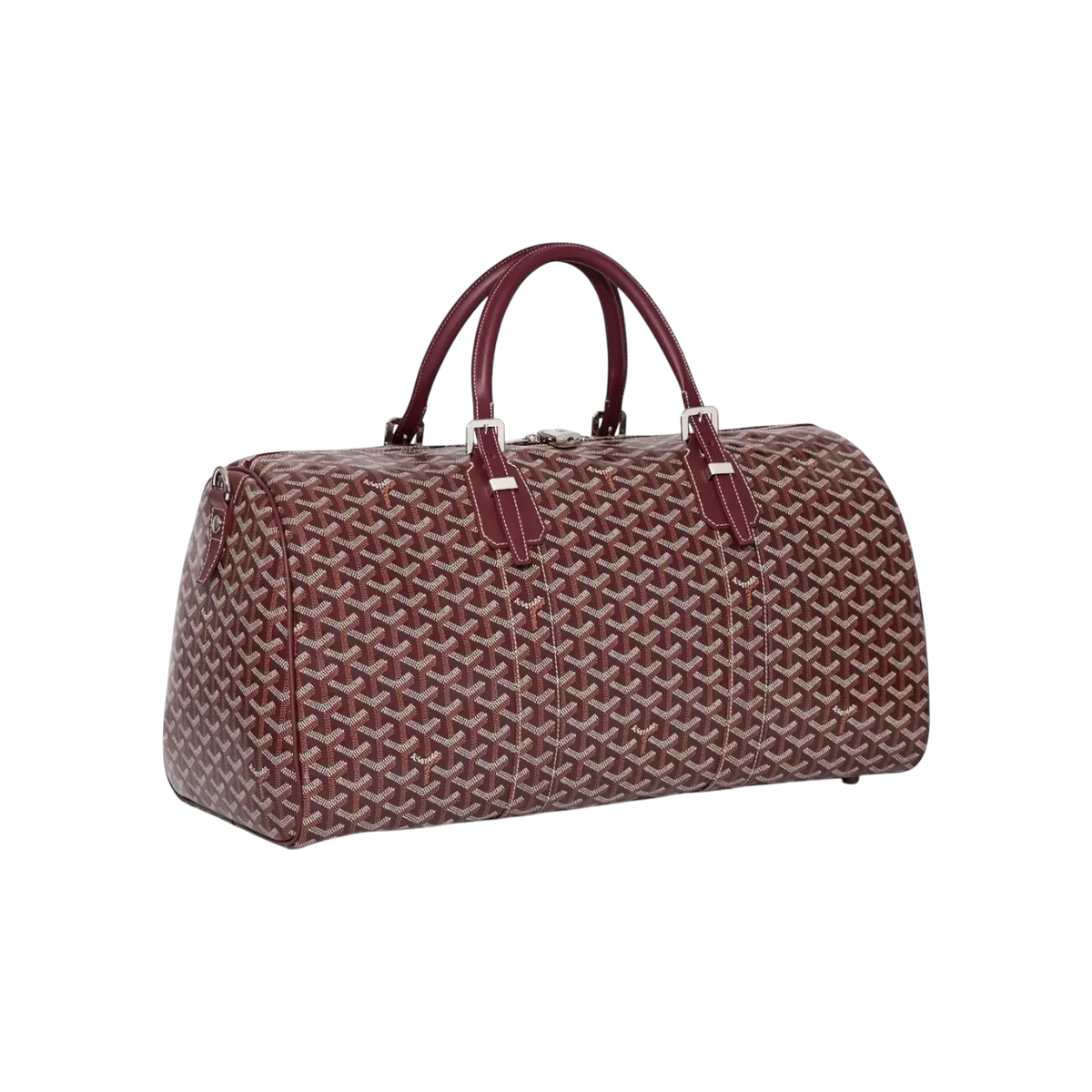 Goyard Boston 50 Bag Bordeaux - View 1