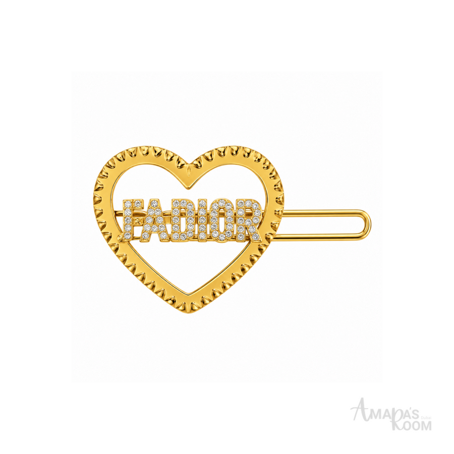 Dior Jewelry | Hairclip Heart Gold