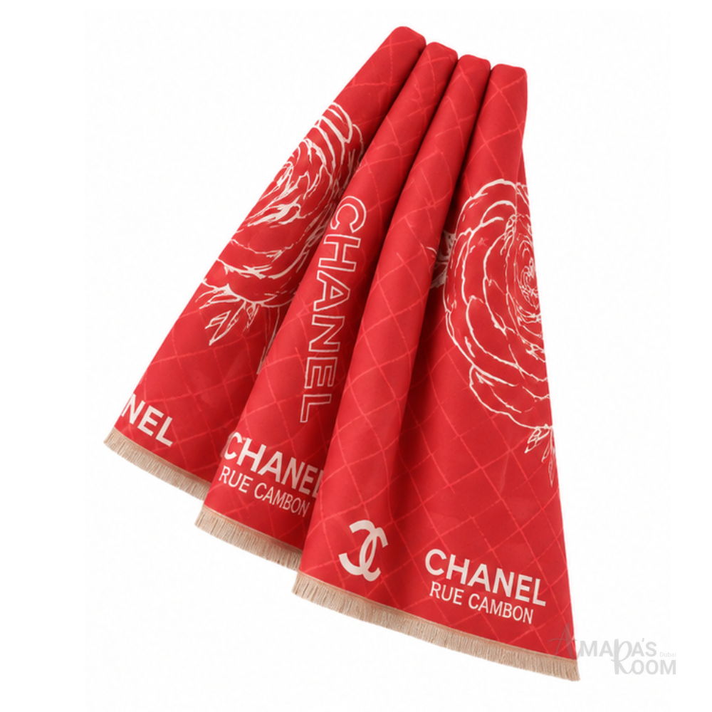 Chanel | Camellia Grid CC Red - View 2