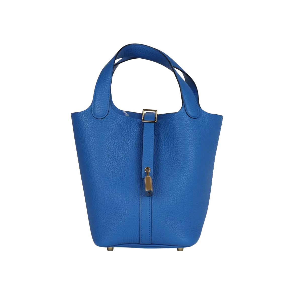 Hermès Picotin Lock 18 Bucket Bag – Bleu Royal Clemence Gold Hardware - View 1