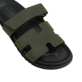 Hermès Chypre Sandals – Vert Foret - View 2
