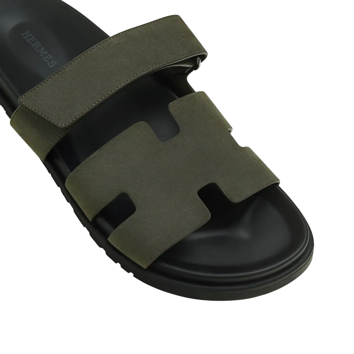 Hermès Chypre Sandals – Vert Foret - View 2
