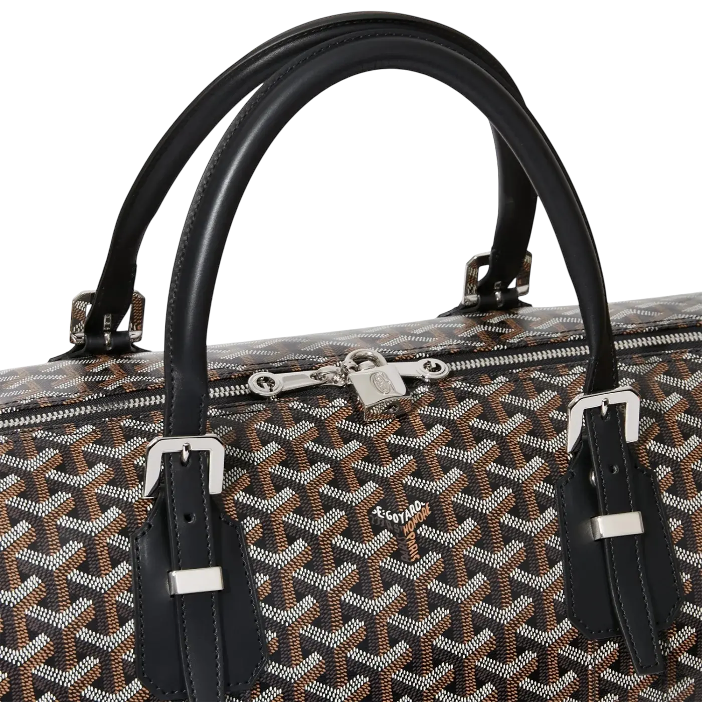 Goyard Boston 50 Bag Black - View 2