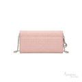 Dior Cannage Chain Wallet – Light Pink - View 4
