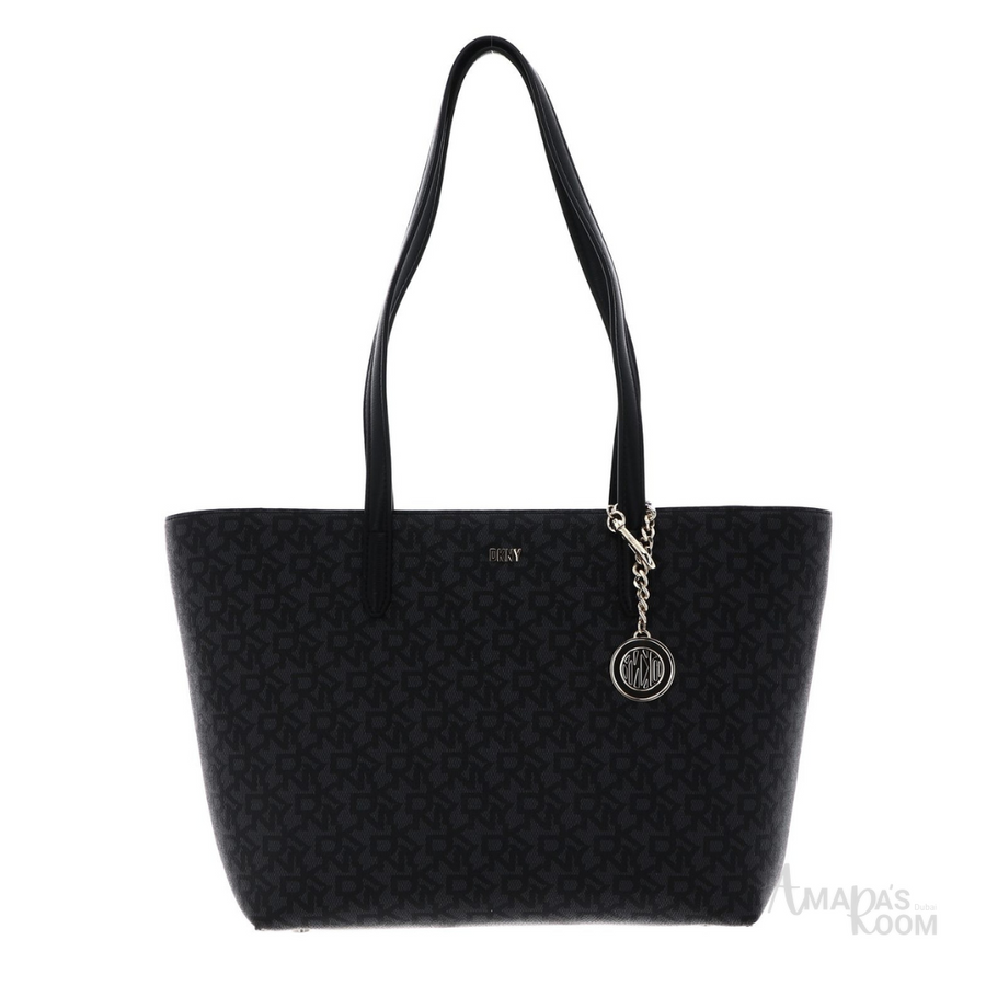 DKNY Bryant Medium Zip Tote – Black - View 1