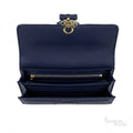 Dior Cannage Flap Bag with Top Handle – Blue - View 2