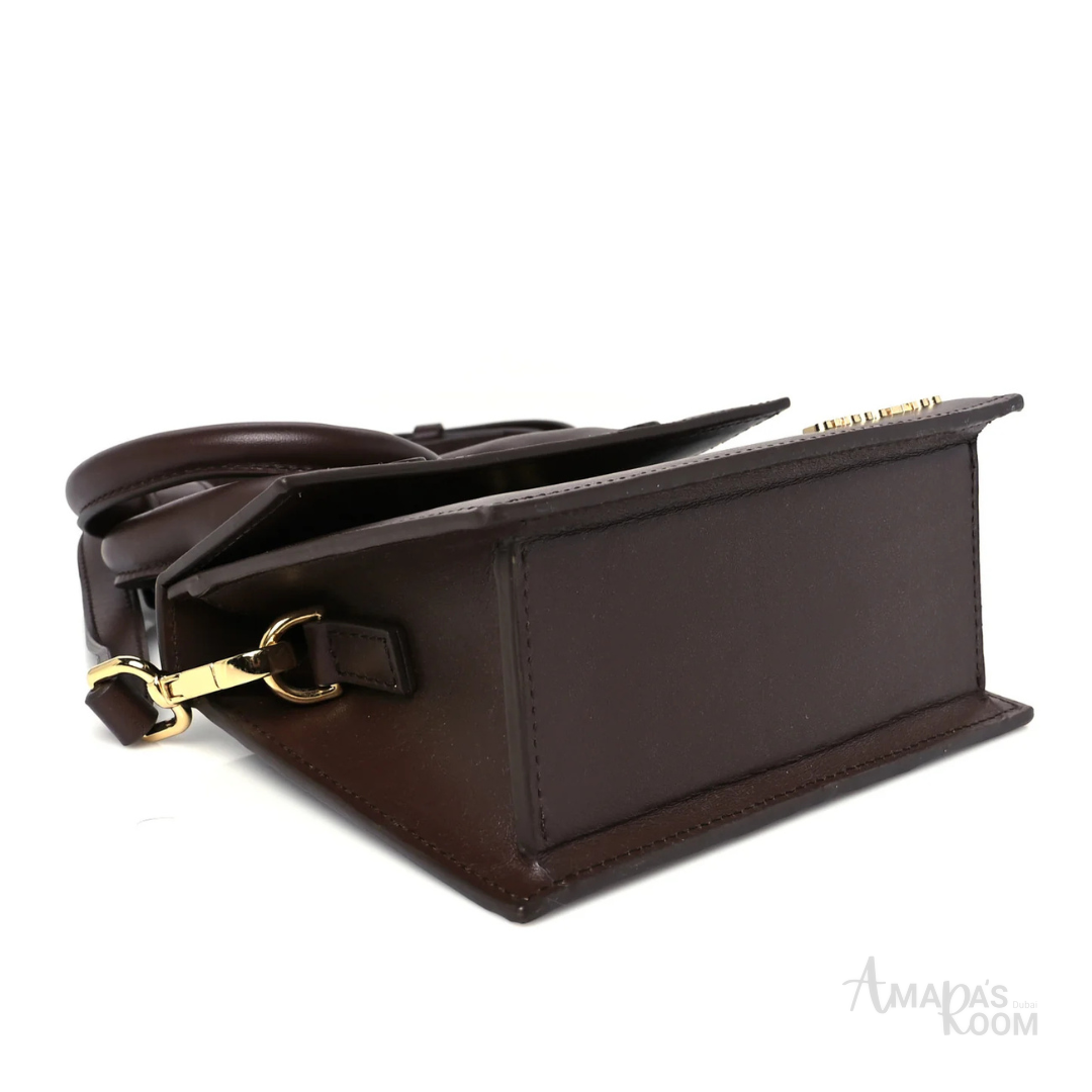 Jacquemus Le Chiquito Moyen Tote Bag – Brown - View 3