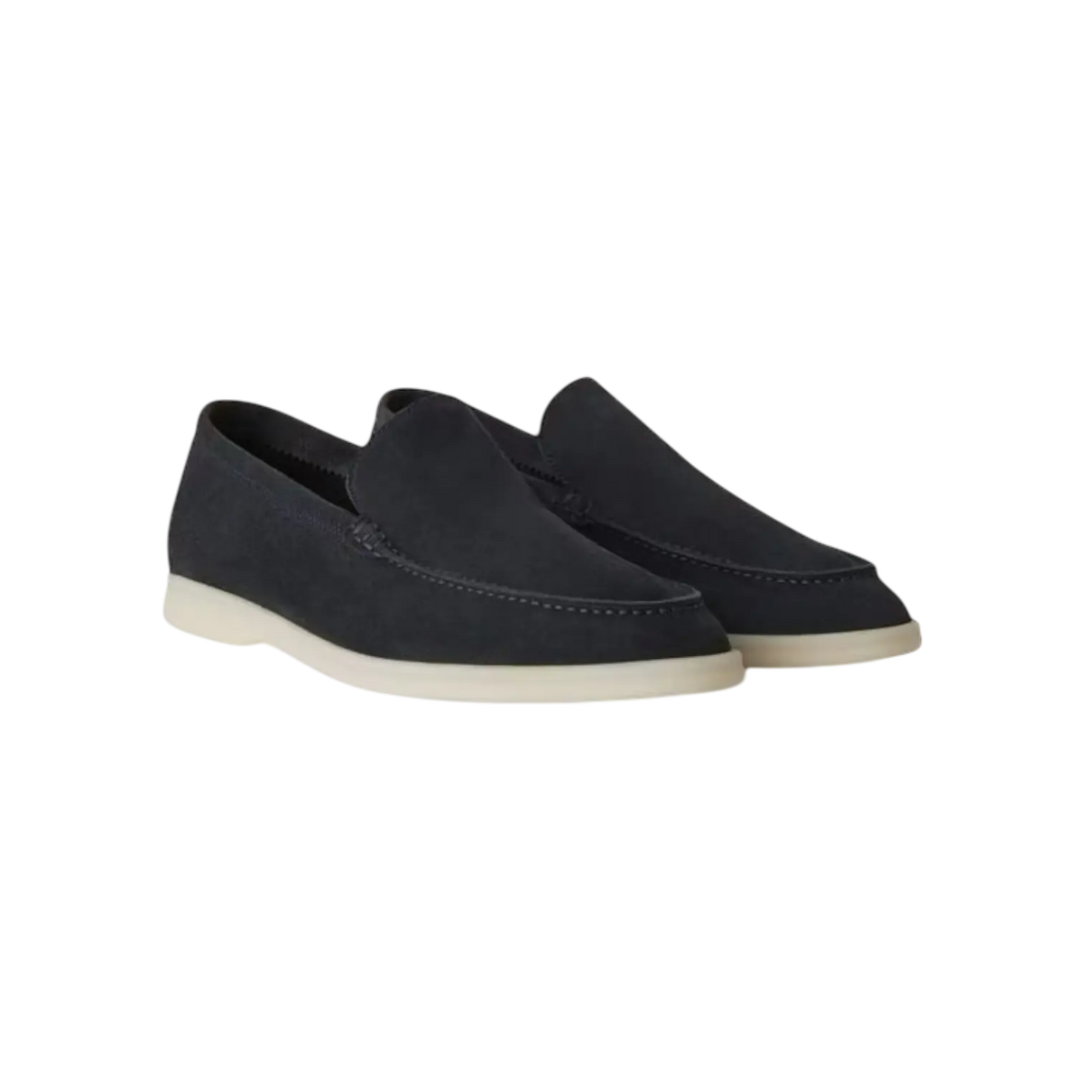 Loro Piana Summer Walk Loafers – Classic Blue - View 1