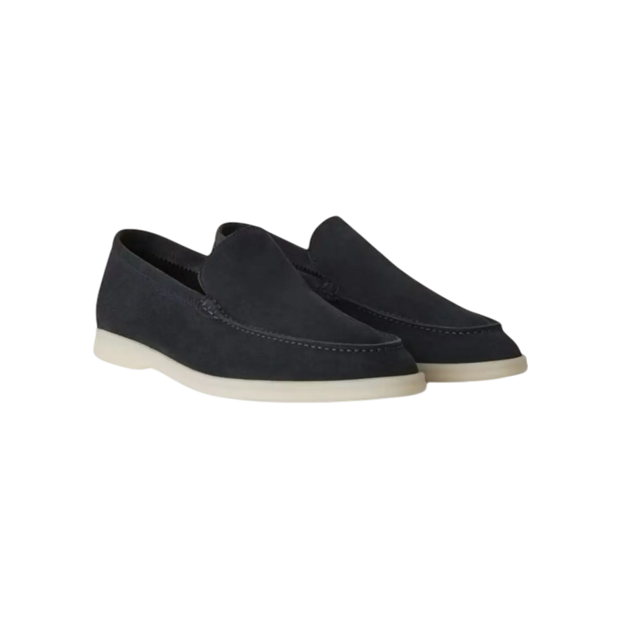 Loro Piana Summer Walk Loafers – Classic Blue - View 1
