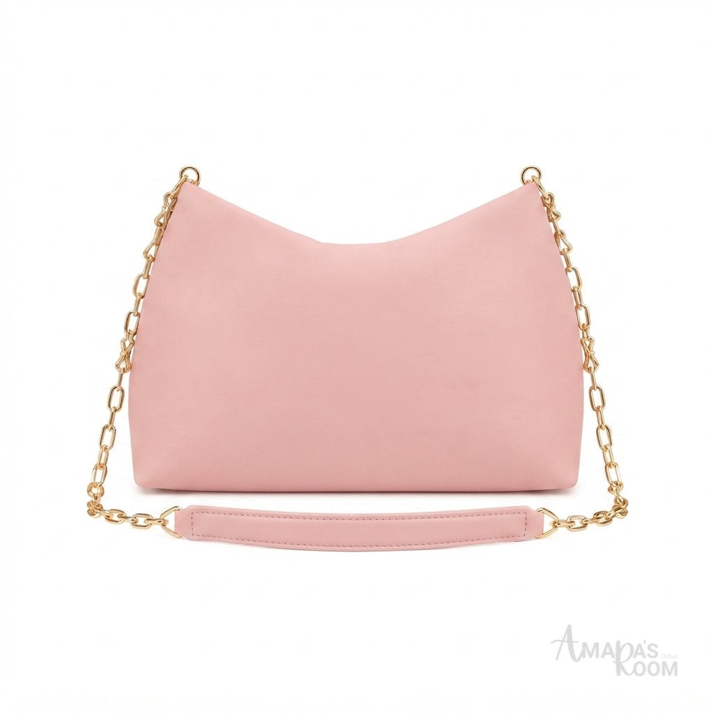 Dior Bow Bag – Pink Leather - View 1